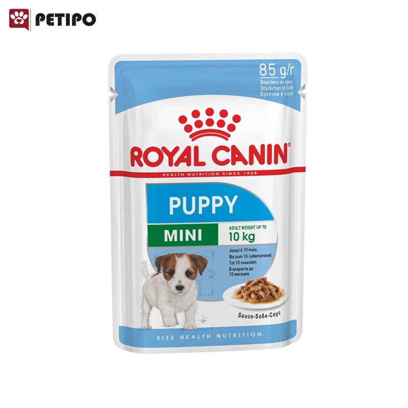 پوچ-توله-سگ-نژاد-کوچک-رویال-کنین-Royal-Canin-Dog-Mini-Puppy-Wet-Pouch-وزن-85گرم-0001.jpg غذای پوچ توله سگ نژاد کوچک مینی پاپی رویال کنین وزن 85گرم - تصویر 1